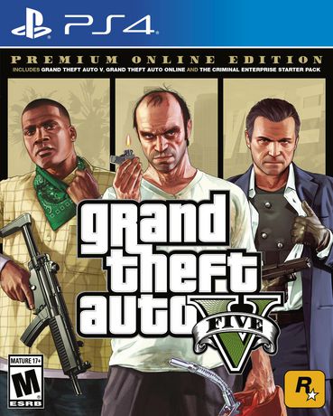 Grand Theft Auto V Online Premium (PS4) | Walmart Canada
