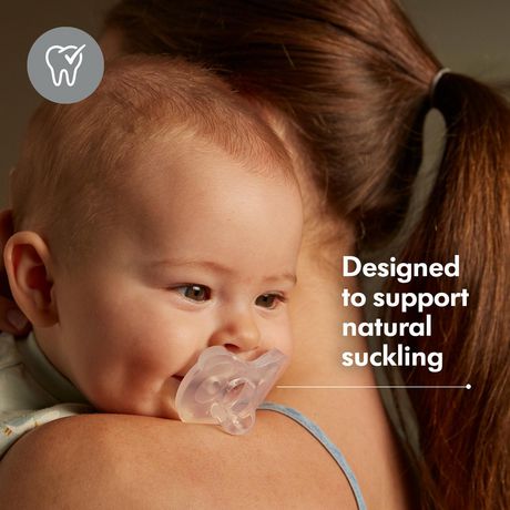 La Nouvelle Sucette Une Piece Silicone Souple Medela Baby Est Concue Pour Soutenir La Succion Naturelle De Bebe Sans Bpa Legere Et Orthodontique 0 6 Mo Garcon Walmart Canada