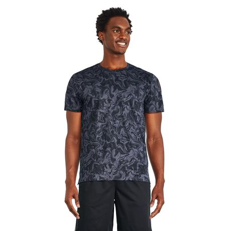 Athletic Works Men's Printed Mesh Tee - Walmart.ca