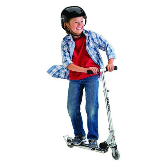 Razor A2 Kick Scooter Clear - Ages 5+ and Riders up to 143 lbs