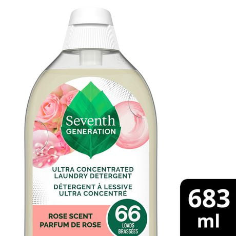 Détergent à Lessive Liquide Seventh Generation EasyDose™ Parfum de Rose