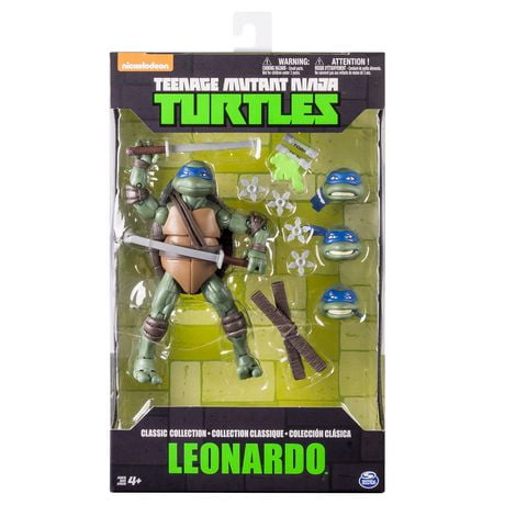 Teenage Mutant Ninja Turtles Classic Collection Leonardo Action Figure ...