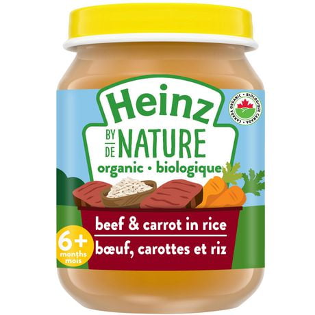 Download Heinz by Nature Organic Baby Food - Beef & Carrot In Rice ... Yellowimages Mockups