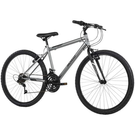 Movelo Algonquin 26-inch Mountain Bike for Men, 18-Speed, Grey, Ages 13+