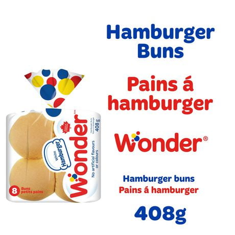Pains à hamburger blancs Wonder 408 g