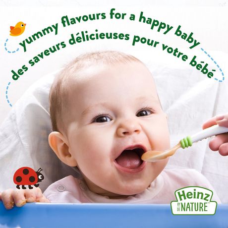 Aliments Pour Bebes Heinz De Nature Patates Douces Et Dinde En Puree Walmart Canada