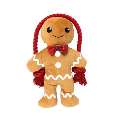 One Paw, Gingerbread Dog Toy, Durable and Fun, The One Paw Gingerbread Dog Toy