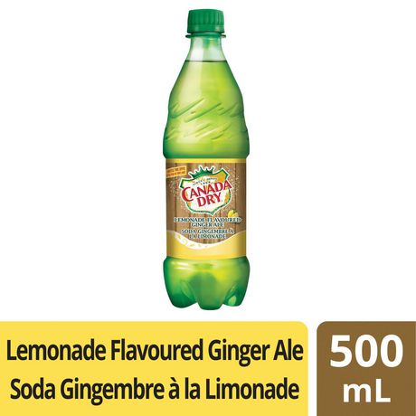 Canada Dry Ginger Ale And Lemonade Expiration Date Canada Dry Lemonade Flavoured Ginger Ale500 Ml Bottle Walmart Canada