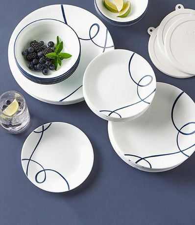 Corelle Lia Dinnerware Set 66pc | Walmart Canada