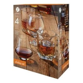 Brilliant ROX and ROLL 4-Piece Whisky Glass with Stainless Steel Ice Ball  Set