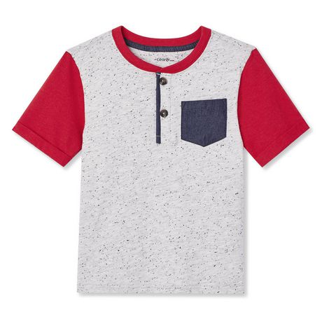 George Baby Boys' Henley Pocket T-Shirt | Walmart Canada