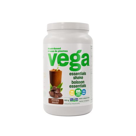 Vega Essentials Plant-Based Protein Powder, Chocolate, 17 Servings, 613g