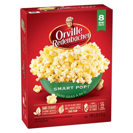 orville smart pop popcorn redenbacher microwave gourmet