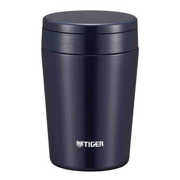 Tiger MCL-B030AI Vacuum Insulated Stainless Steel Food Jar 0.3L, Indigo Blue