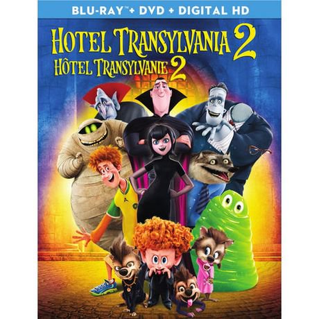Hotel Transylvania 2 (Blu-ray + DVD + Digital HD) (Bilingual) | Walmart ...