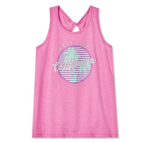 George Girls' Racerback Graphic Tank | Walmart Canada