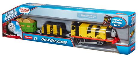 Fisher-Price Thomas & Friends TrackMaster Busy Bee James Engine ...