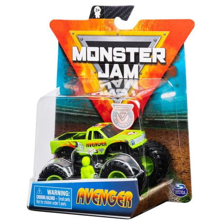 Monster Jam, Official Avenger 1:64 Scale Die-Cast Vehicle, Legacy ...