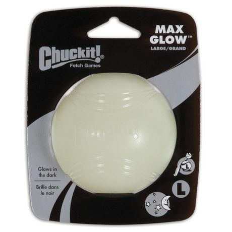 Chuckit! Max Glow Balle (jouet pour chien grand)
