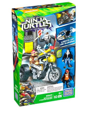 Mega Bloks Teenage Mutant Ninja Turtles - Bebop Moto Attack Building 