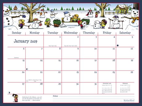 2019 MotherWord® Ultimate Calendars | Walmart Canada