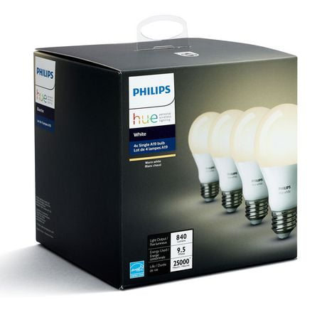 light philips hue a19 bulb pack