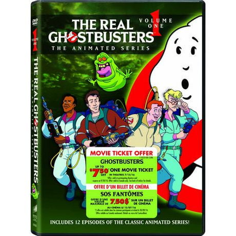 The Real Ghostbusters: The Animated Series, Vol.1 (DVD + Ghostbusters ...