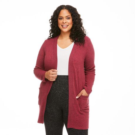 George Plus Women's Open-Front Cardigan | Walmart Canada