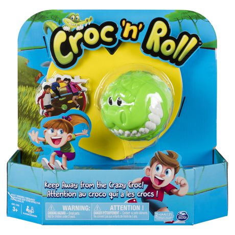 Spin Master Games Croc N Roll - Fun Family Game For Kids Aged 3 And Up Multicolor