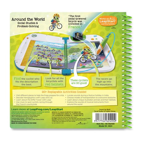 Leapfrog Leapstart Pre Kindergarten Level 2 Around The World Social Studies And Problem Solving Activity Book English Version Walmart Canada