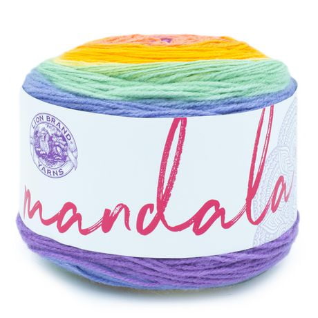 Lion Brand Yarn Mandala Sprite Self-Striping Yarn | Walmart Canada