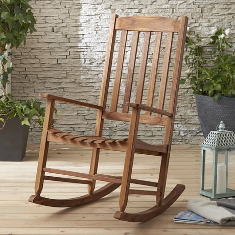 Mainstays Wooden Rocking Chair