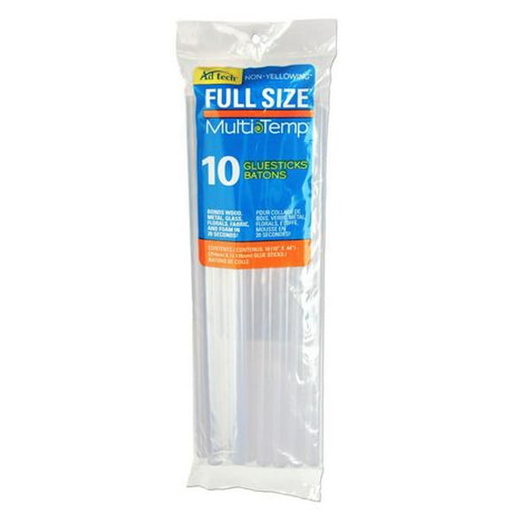 10 inch full size hot glue sticks, MULTI TEMP FULL SIZE HOT GLUE STICKS
