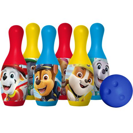 paw patrol bowling game