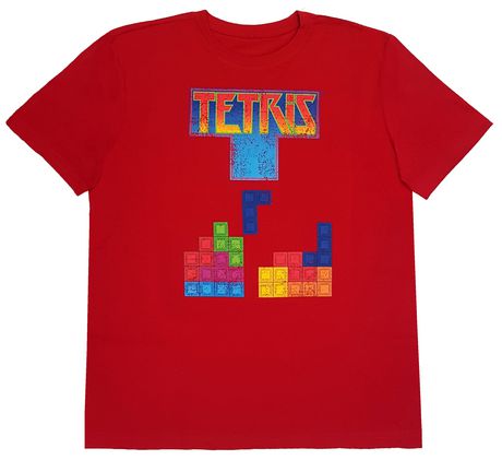 Tetris Men's short Sleeve T-Shirt - Walmart.ca