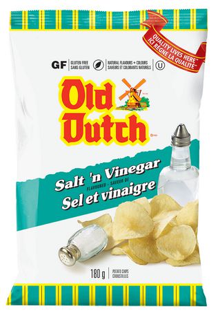 Old Dutch Gluten Free Salt N Vinegar Potato Chips Walmart Canada