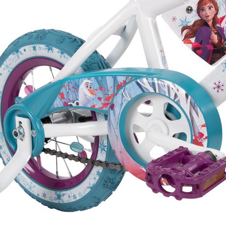 frozen training wheel bike