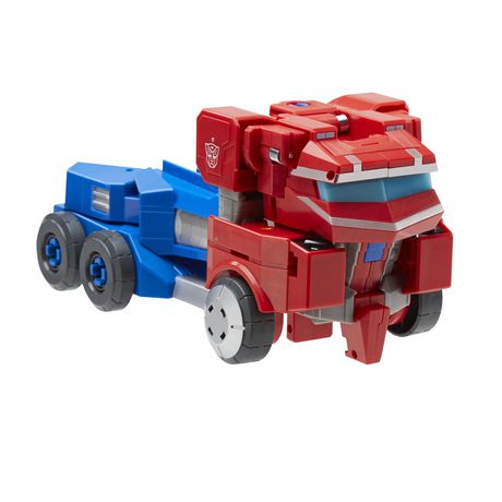 transformers cyberverse roll n change optimus prime