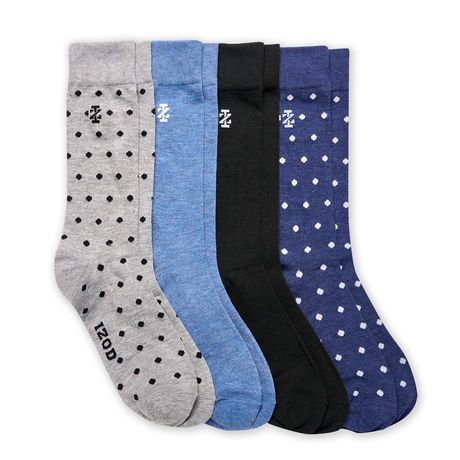 Izod Mens 4 Pack Dress Socks | Walmart Canada