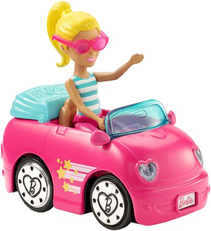 barbie on the go car
