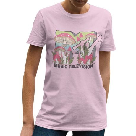 MTV Tee shirt femme. 