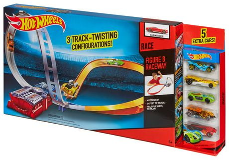 Hot Wheels Figure 8 Raceway Track Set | Walmart Canada