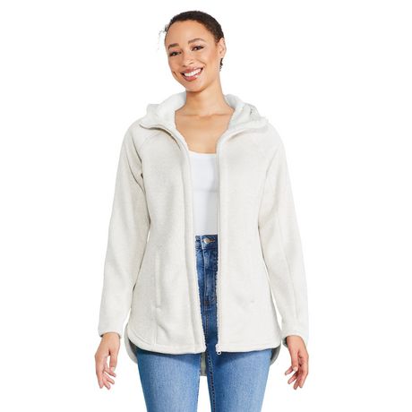 George Women's Sweater Fleece Jacket | Walmart Canada
