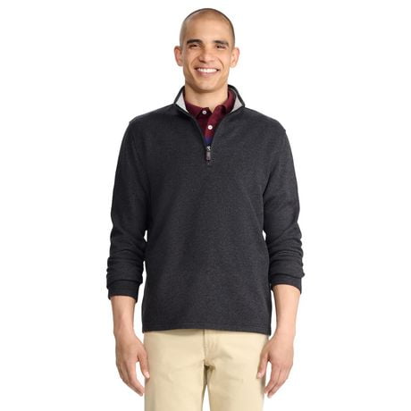 IZOD MENS QUARTER ZIP SWEATER FLEECE | Walmart Canada