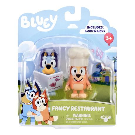 BLUEY FANCY RESTAURANT FIGURE 2PK | Walmart Canada