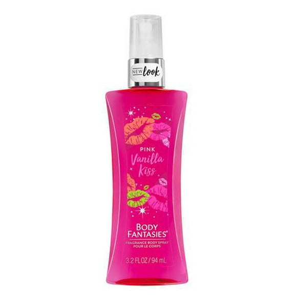 Body Fantasies Pink Vanilla Kiss Fragrance Body Spray, 94ml