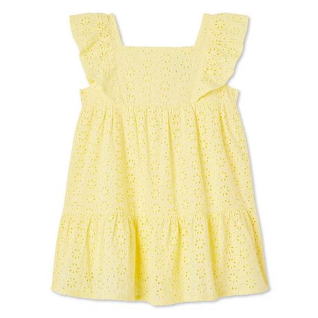 Robe avec broderie anglaise George pour petites filles