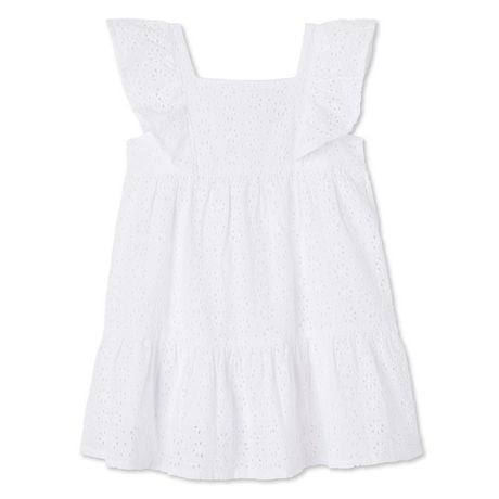 Robe avec broderie anglaise George pour petites filles