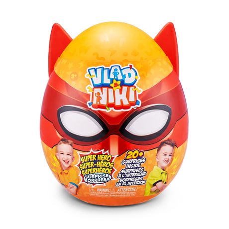 Vlad & Niki Superhero Surprise Egg (Red) | Walmart Canada