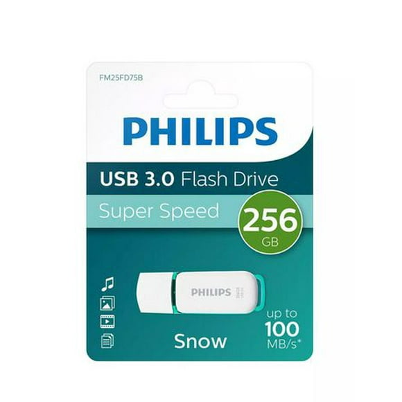 Philips Snow 256GB USB 3.1 White, Philips 256GB 3.1 USB